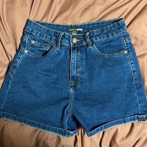 High Waisted Jean Shorts
